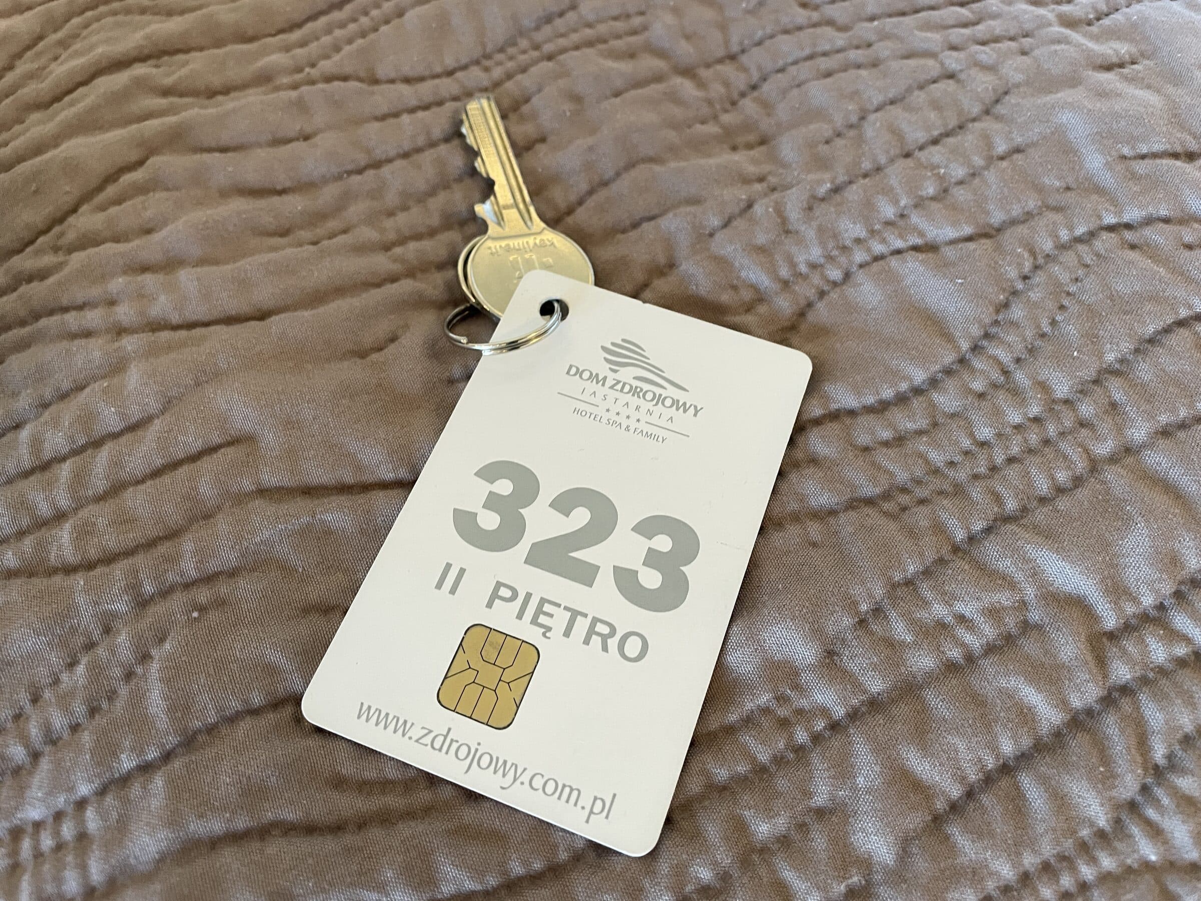 Karta dostępu do Apartamentu Zdrojowego 323 w Hotelu Dom Zdrojowy